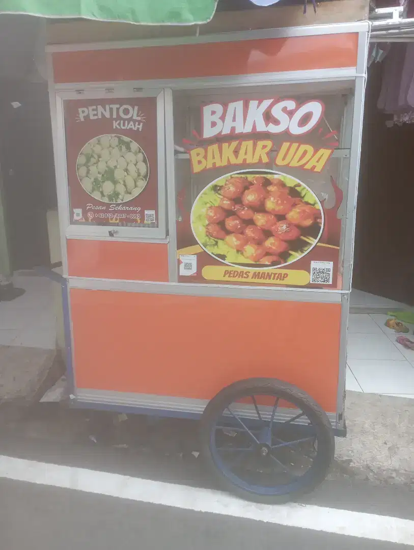 Gerobak bekas kondisi bagus siap pakai