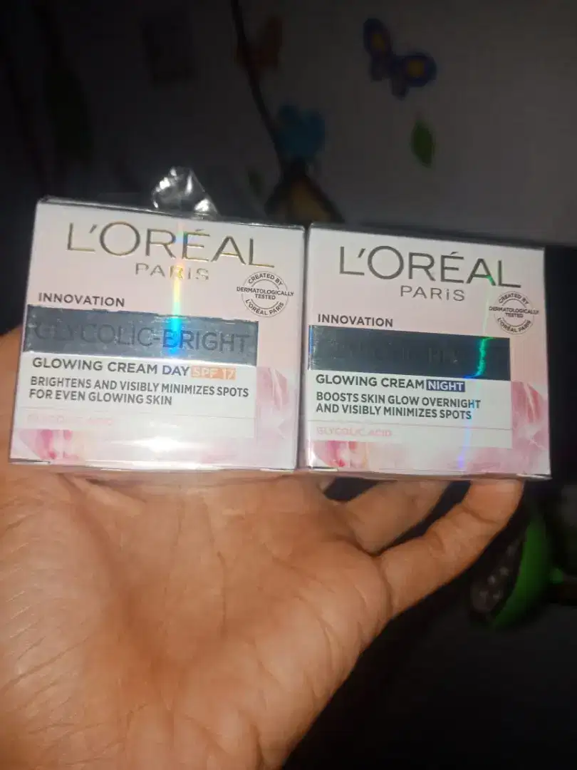 Saleeee masih segel dapat 2pcs day cream dan night cream