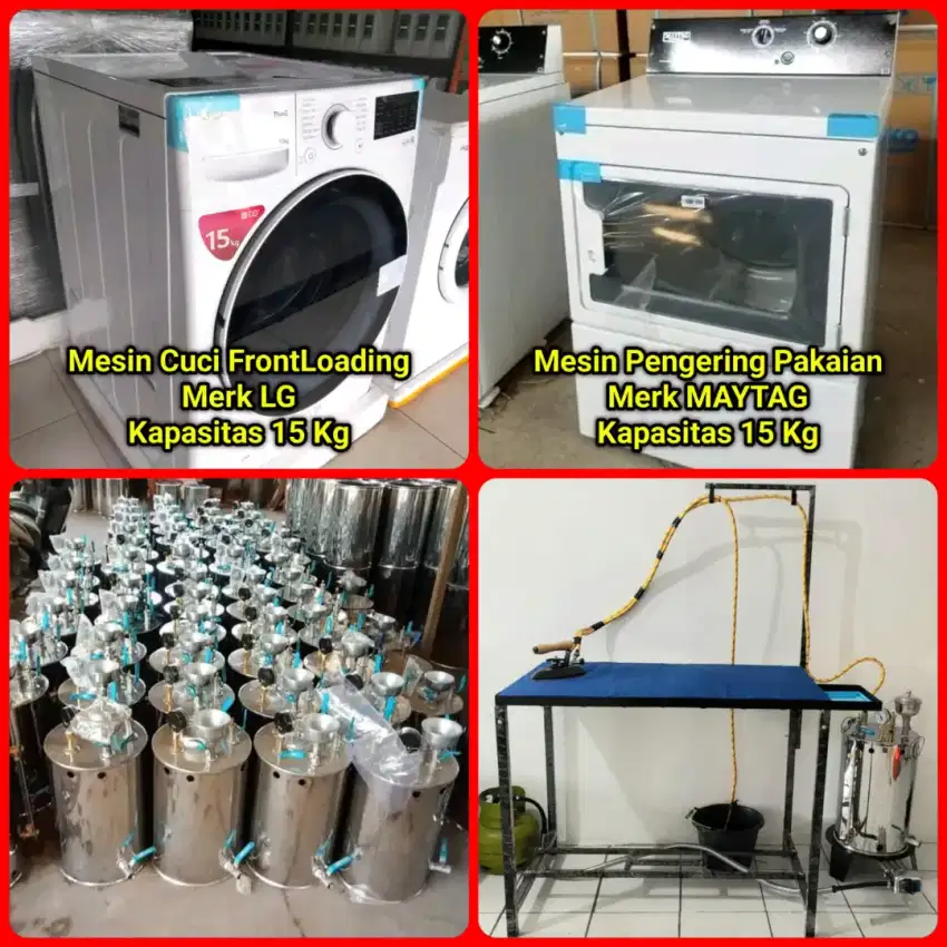 PAKET LENGKAP USAHA LAUNDRY