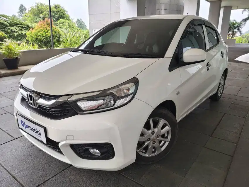 KM Rendah+Likenew-  Honda Brio Satya 1.2 E Bensin MT 2020 Putih UJ