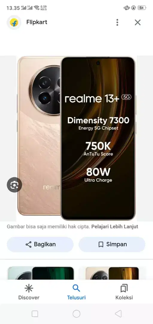 Realme 13+ 5G Rp. 4.599.000