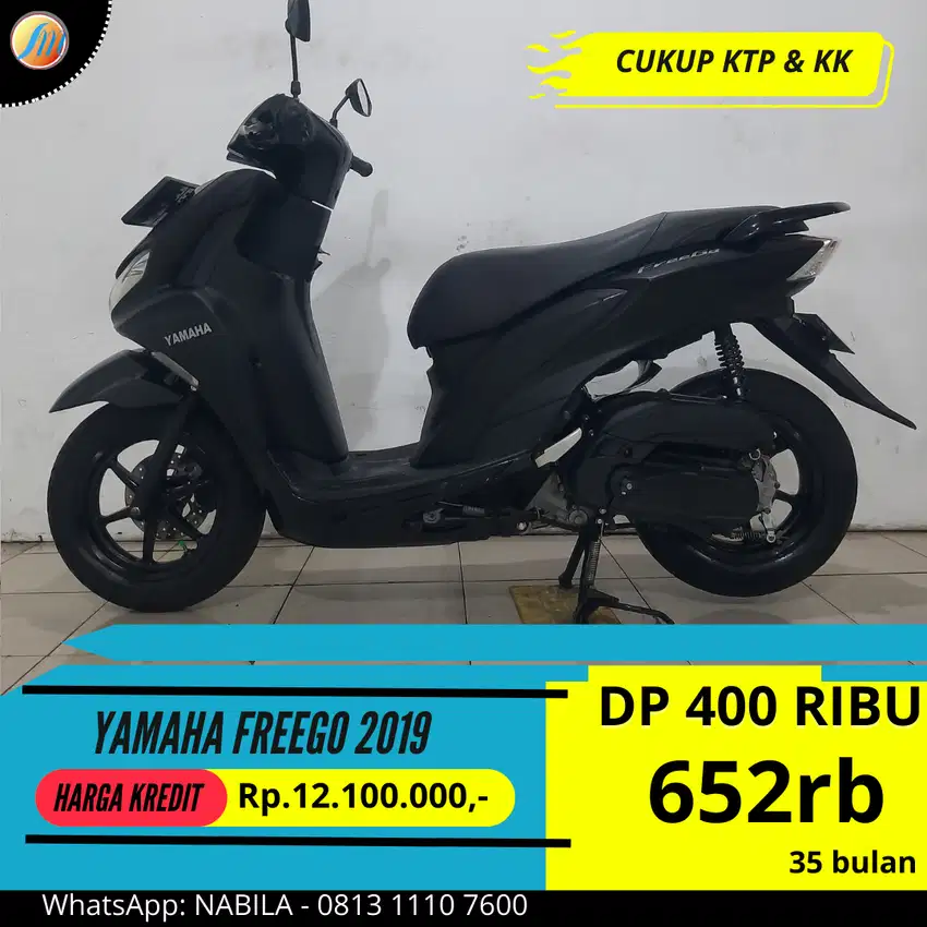 Yamaha Freego 2019 CASH/KREDIT SEKEN BERGARANSI RASA BARU PAJAK ON