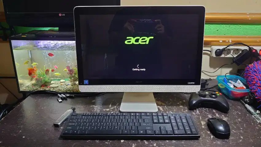 PC/ Komputer AIO (All in One) Siap pakai, Ngebut no Lemot