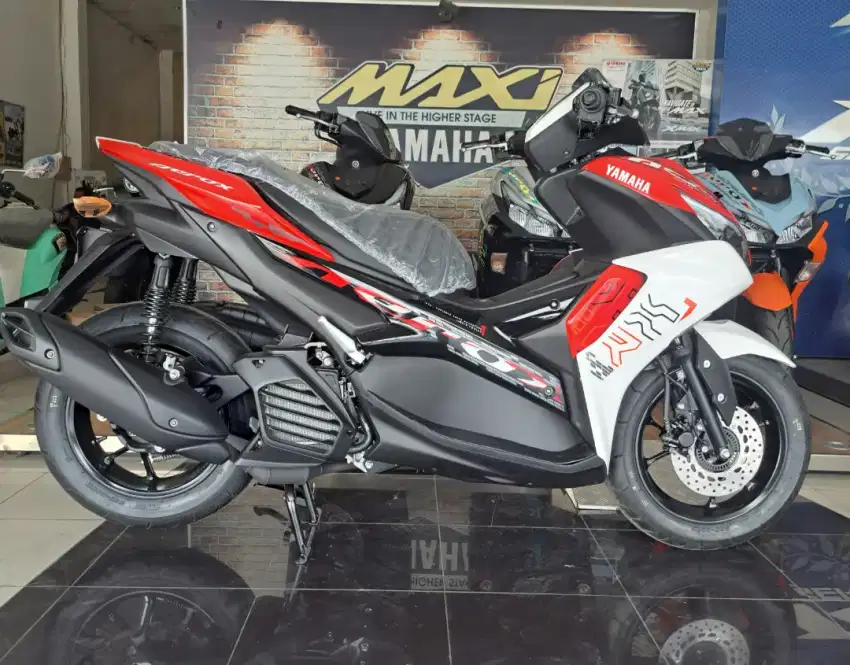 Aerox Merah putih