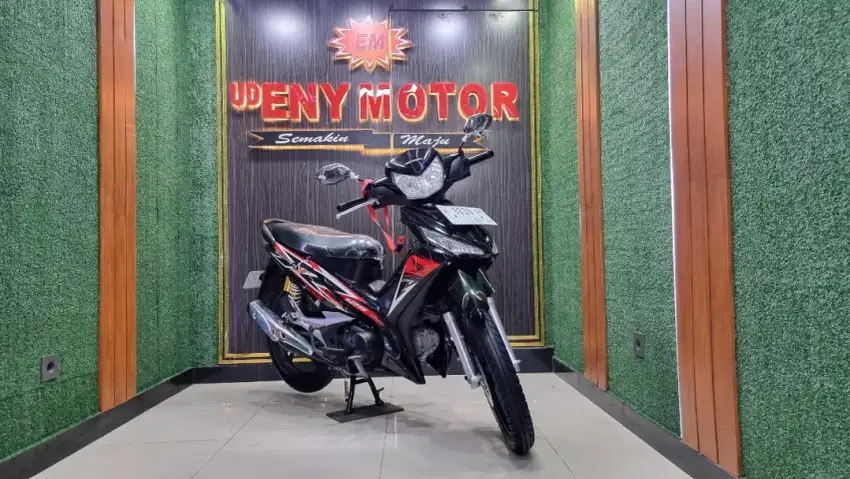 Honda Supra X 125 thn 2014. Hitam