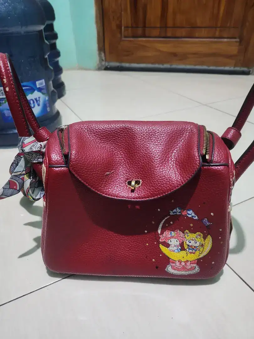 Hermes lindy 26 merah