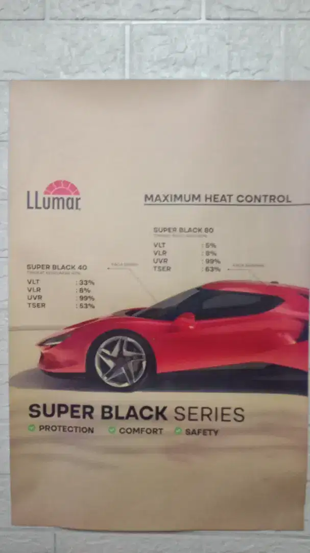 kacafilm LLumar Superblack