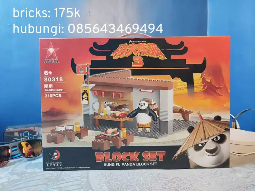 Brick kungfu panda