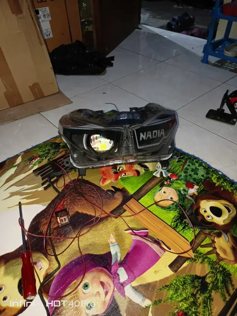 Di jual cepat lampu proji aes turbo SE