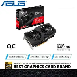 ASUS Dual Radeon RX 6600 XT OC Edition | VGA AMD Radeon RX 6600 XT 8GB