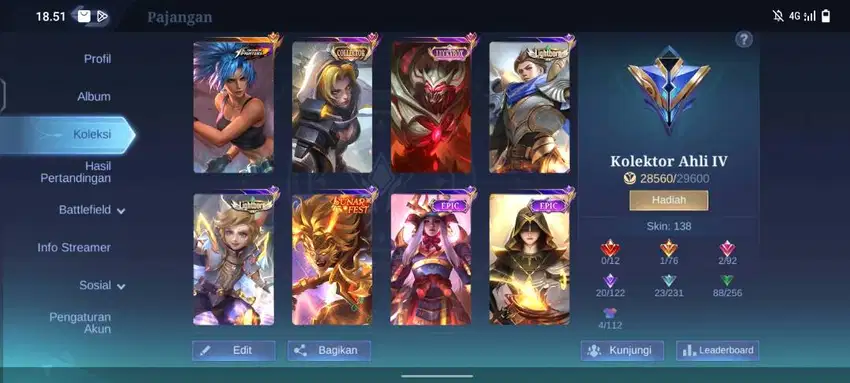 Akun mobile legend