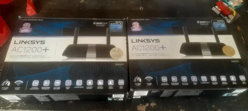 Router linksys EA6350 AC1200 +DUAL Band Smart Wifi wireless cisco