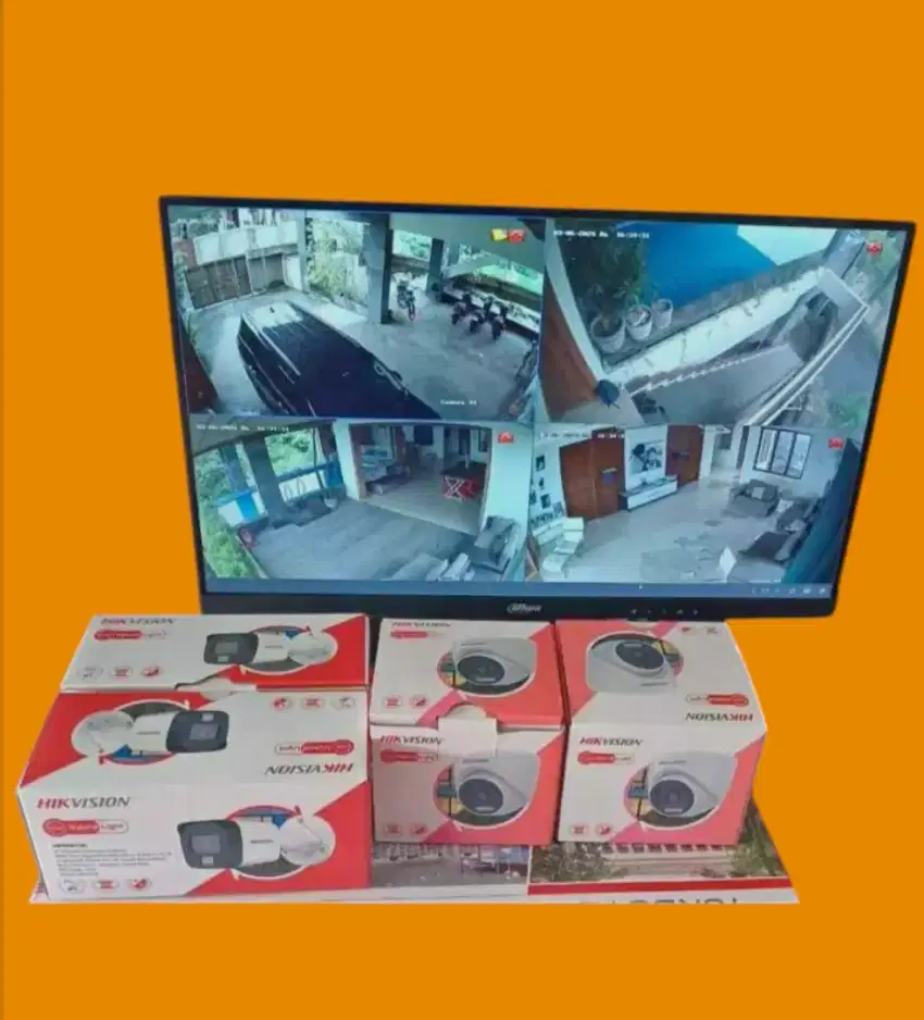 Pasang cctv hikvision service juga