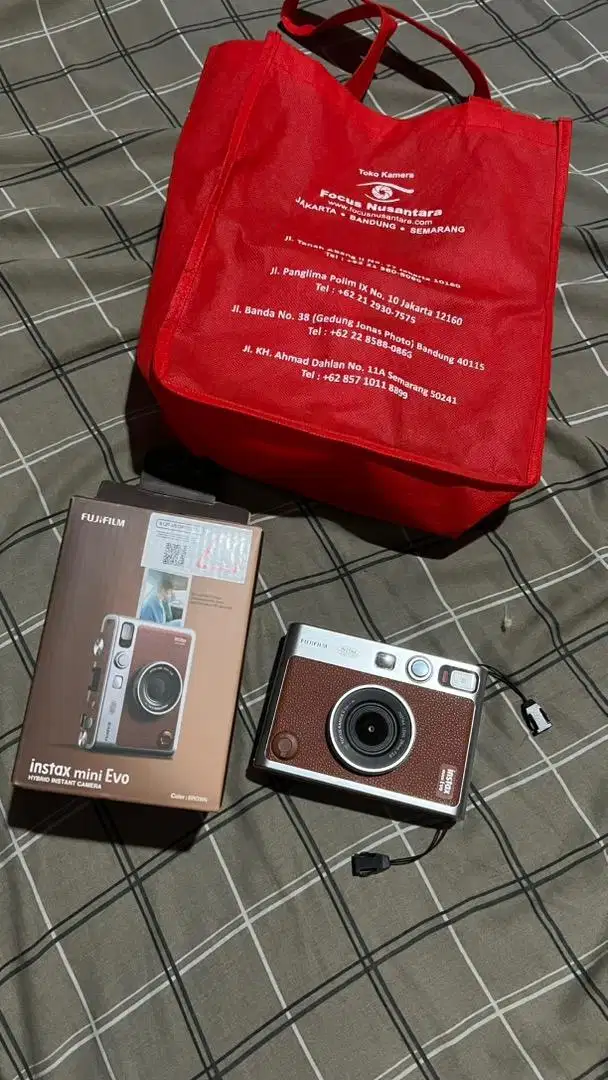 FUJIFILM Instax Mini Evo ( Brown )