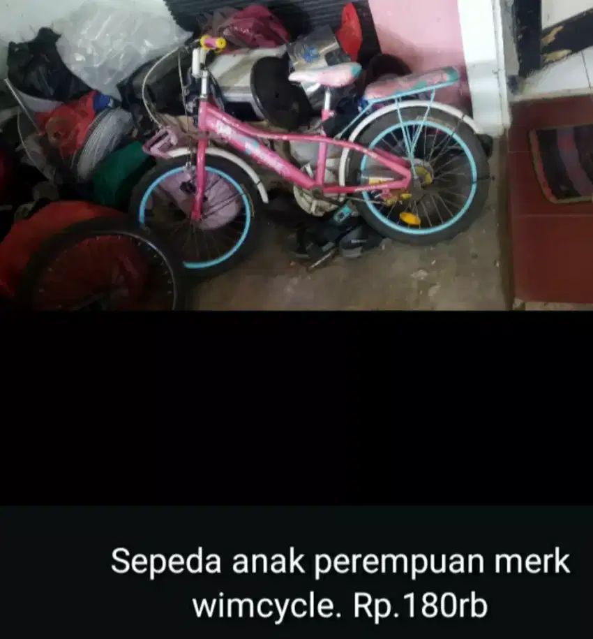 Sepeda anak perempuan