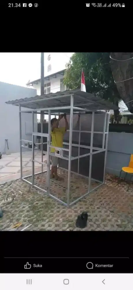 Kandang aviary bandung, kurung aviary bandung 10