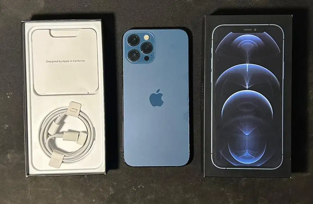 Iphone 12 Promax 128GB bh82% ex inter beacukai setara ibox!