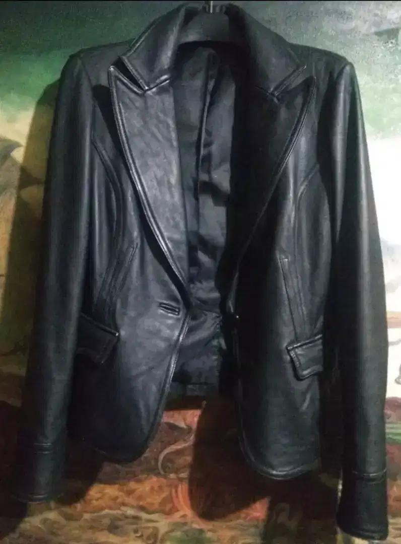 Jaket Kulit Domba Garut Asli Lady Rok n Roll Styke