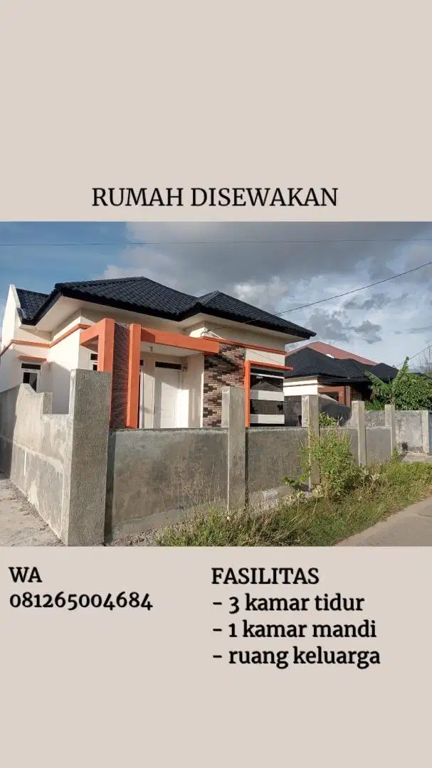 Disewakan rumah daerah banda aceh