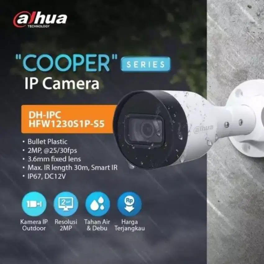 Ipcam cctv dahua 2mp