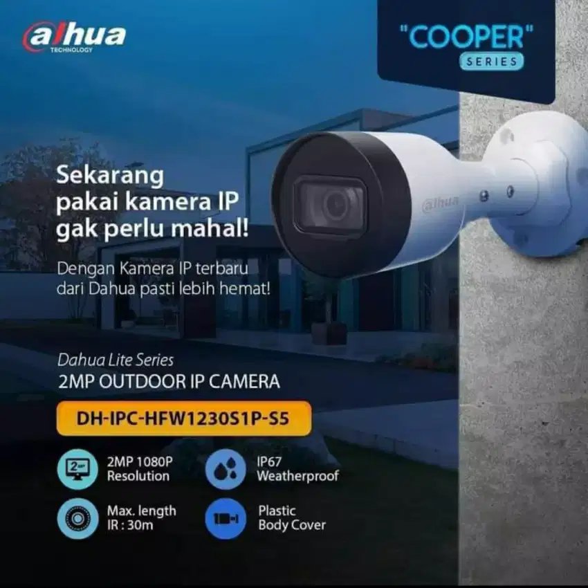 Ipcam cctv dahua 2mp