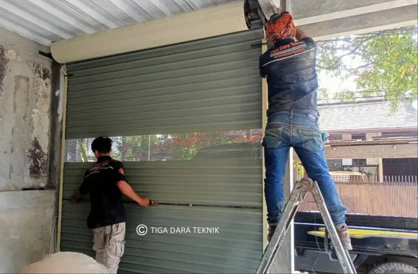 Folding gate, rolling door, dll pintu pengaman toko pasang & service