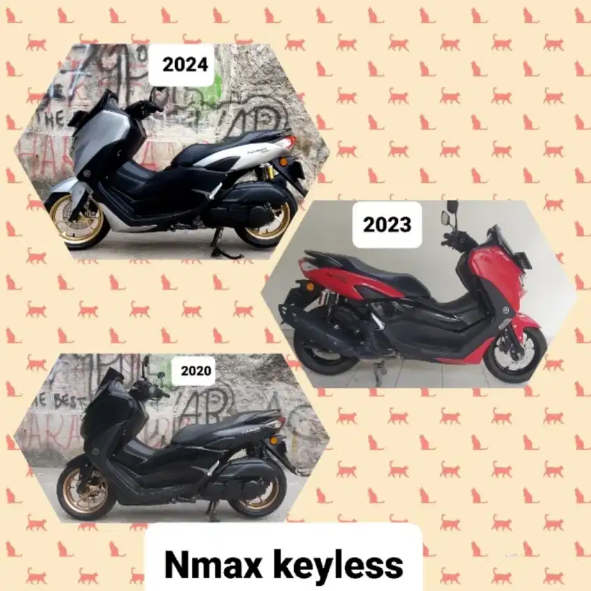 Dp 1.5jt Yamaha NMax Connected Abs Keyless ( kredit promo) pcx