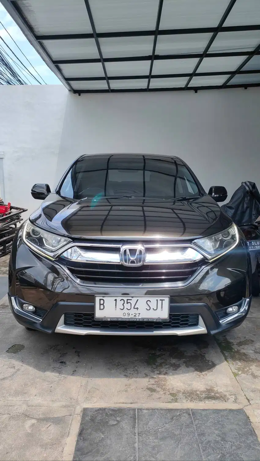 Honda CRV 1.5 Turbo 2017 non prestige Hijau Metalik Warna Langka