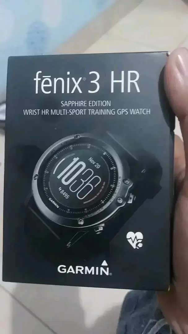 Garmin fenix 3 HR smartwatch smart watch jam pintar