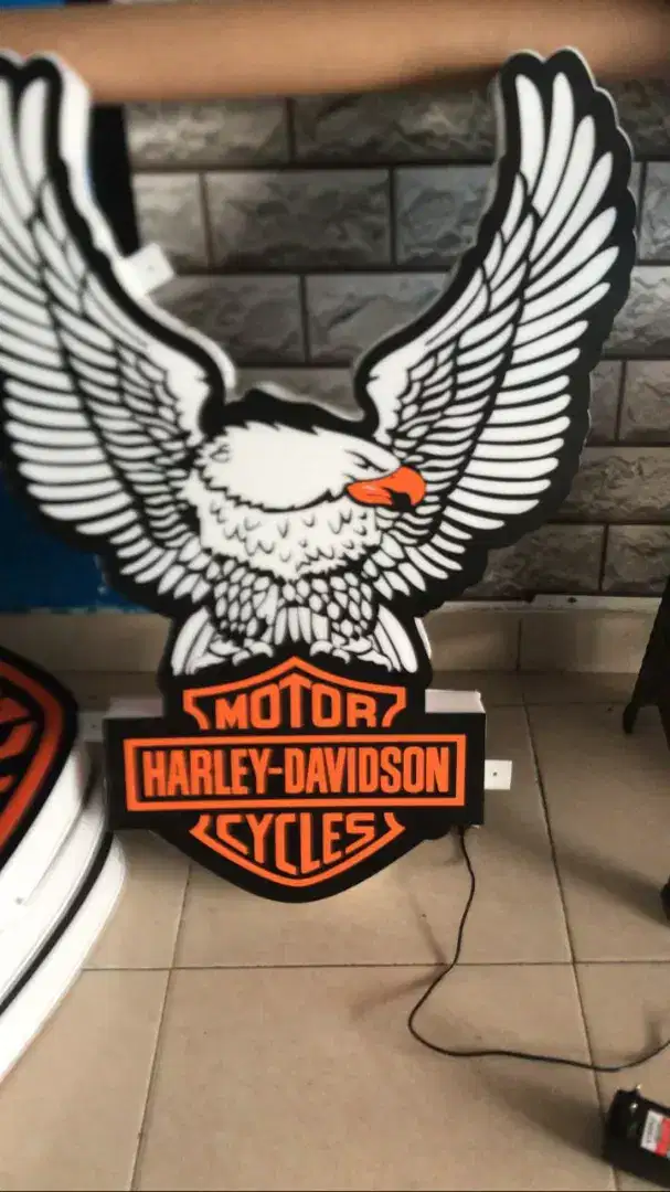 Harley Davidson nyala