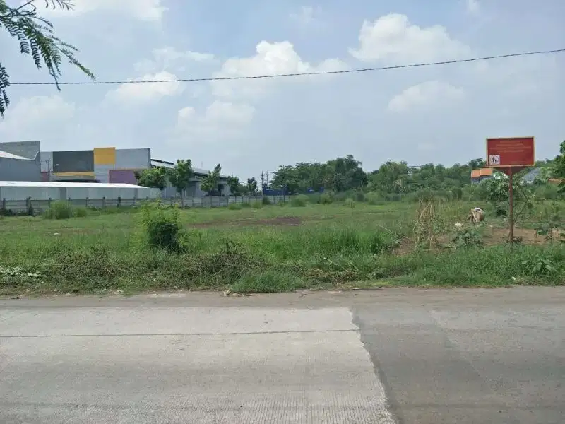 Dijual Tanah Industri di jl Raya Sidorogo Trosobo Krian