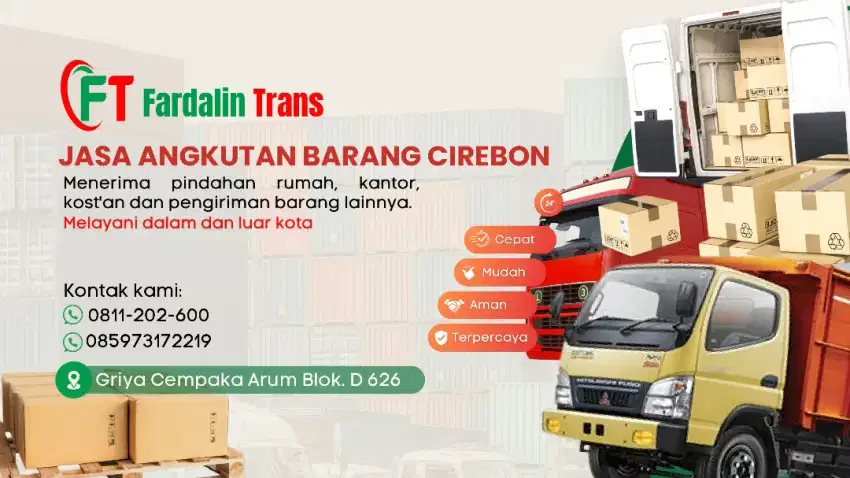 Jasa Angkutan Barang Cirebon | Fardalin Trans