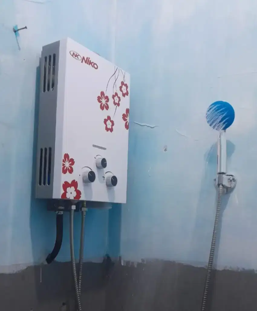 Water Heater Gas Niko () Ready Stok