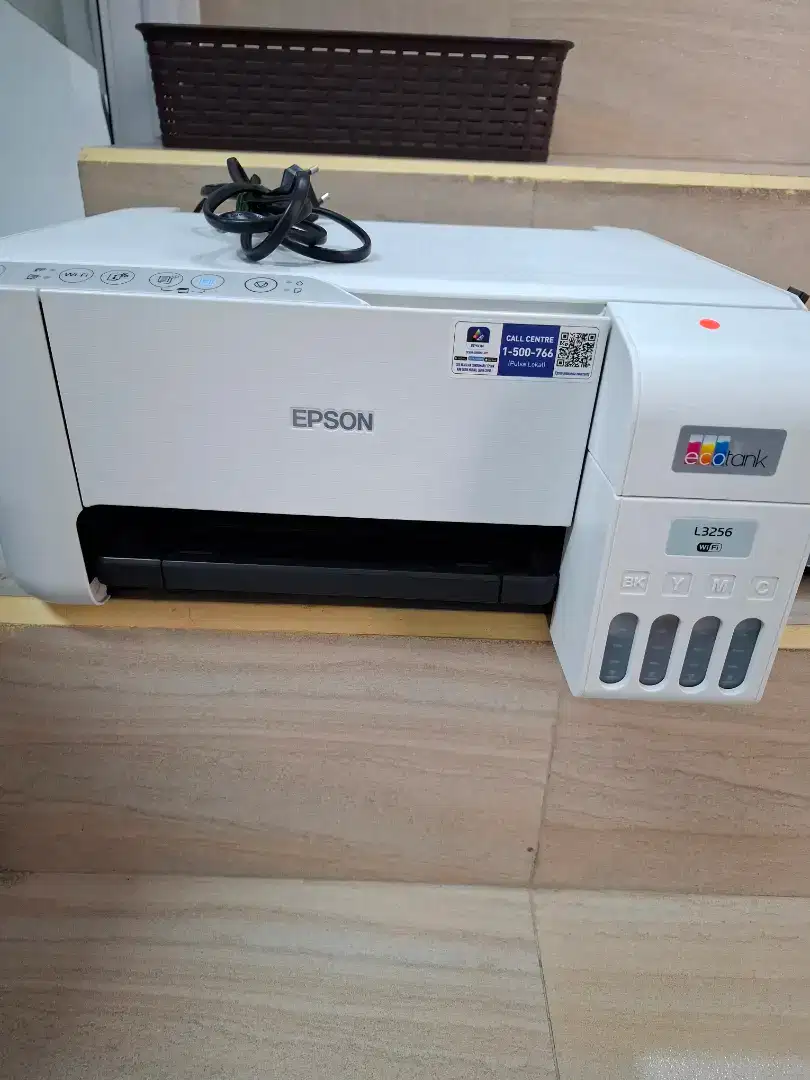 Epson l3210 bekas pakai 1 bulan