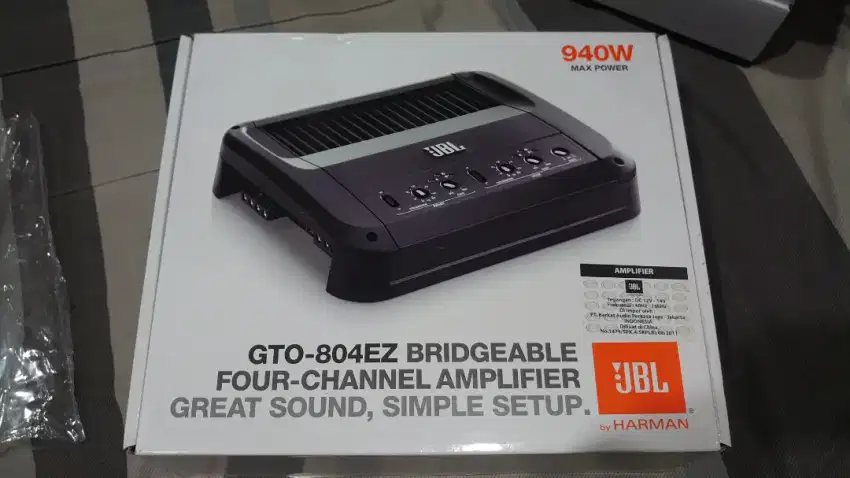 Amplifier JBL GTO-804EZ