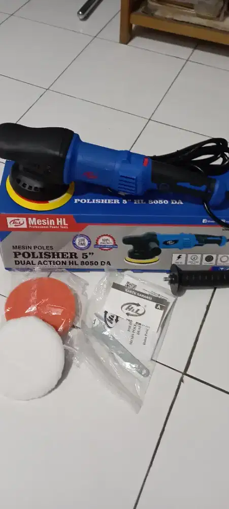 MESIN POLES DUAL ACTION MEREK HnL