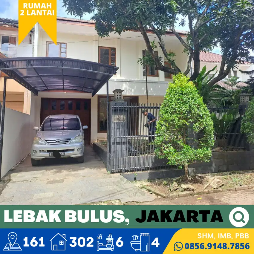 Rumah dijual Murah Lebak Bulus, Cilandak, JakSel dibawah Apraisal Bank