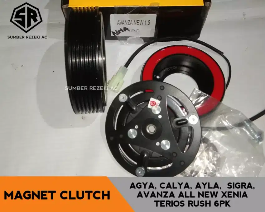 MAGNET CLUTCH AC MOBIL SIGRA,  CAYLA,  AYLA,  DLL