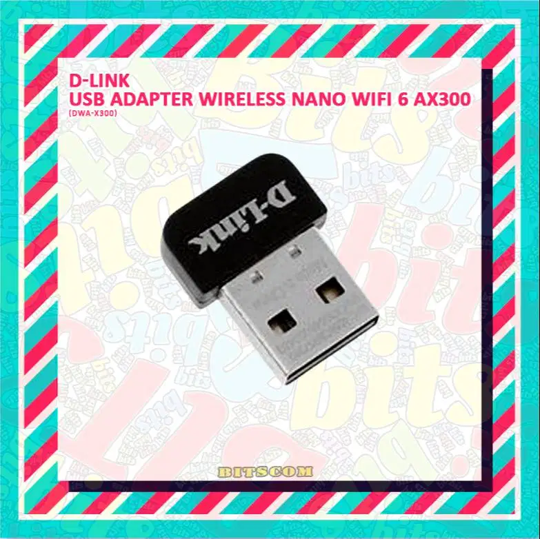 USB Adapter Wireless D-link DWA-X300 Wi-fi 6