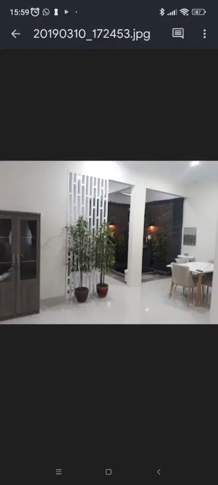 Disewakan rumah full furnitute