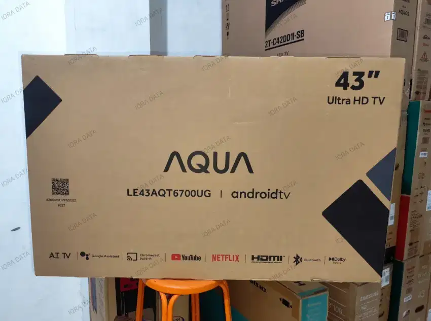 LED TV AQUA 43 ANDROID 43AQT6700UG