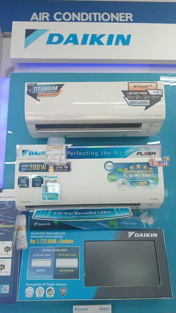 Ac daikin cicilan pakai hone credit bunga bisa0%