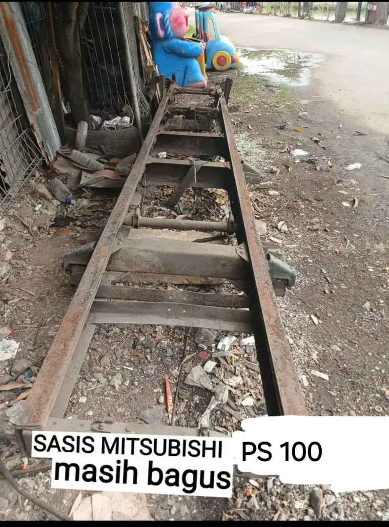 Sasis dan tranmisi  mitsubishi 1990