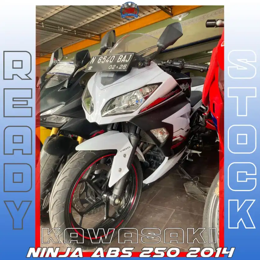 KAWASAKI NINJA 250 ABS 2014 GASSKEUN BOLOH HIKMAH MOTOR KEPUH MALANG