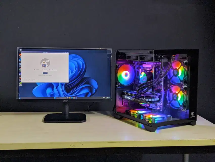 PC GAMING/EDIT/DESAIN/STREAM  i5 Gen 12/Ssd 512gb RTX4060 8GB