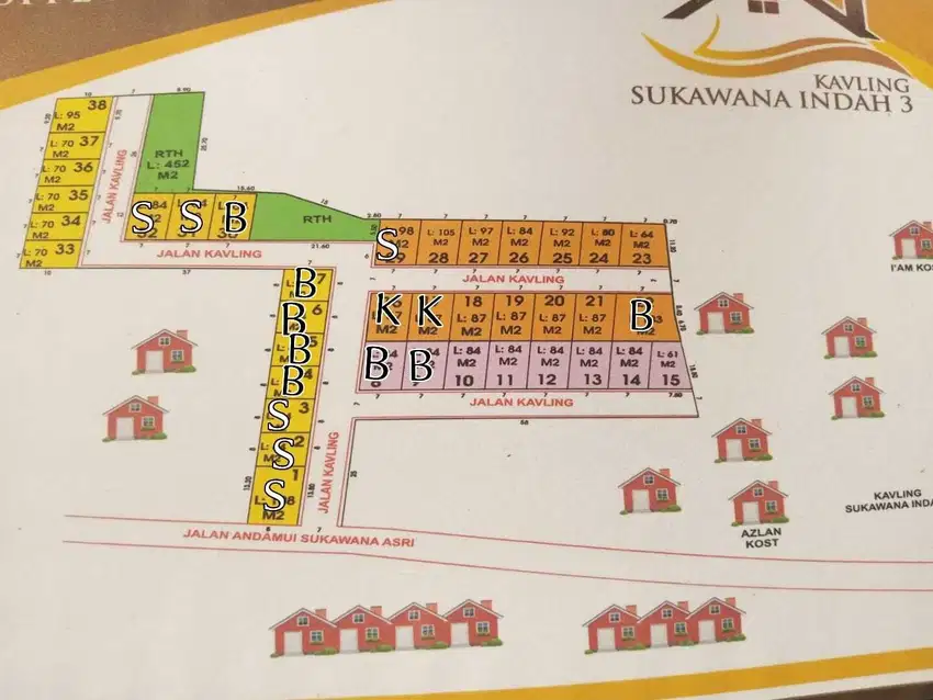 TANAH KAVLING DI KAWASAN KAMPUS UIN DAN PUSAT PEMERINTAHAN BANTEN