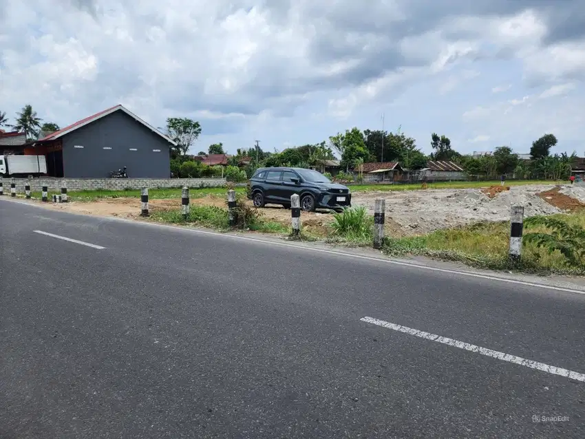 Area Jogja Barat; Tanah Dijual Sidokarto Godean Sleman SHM Pekarangan