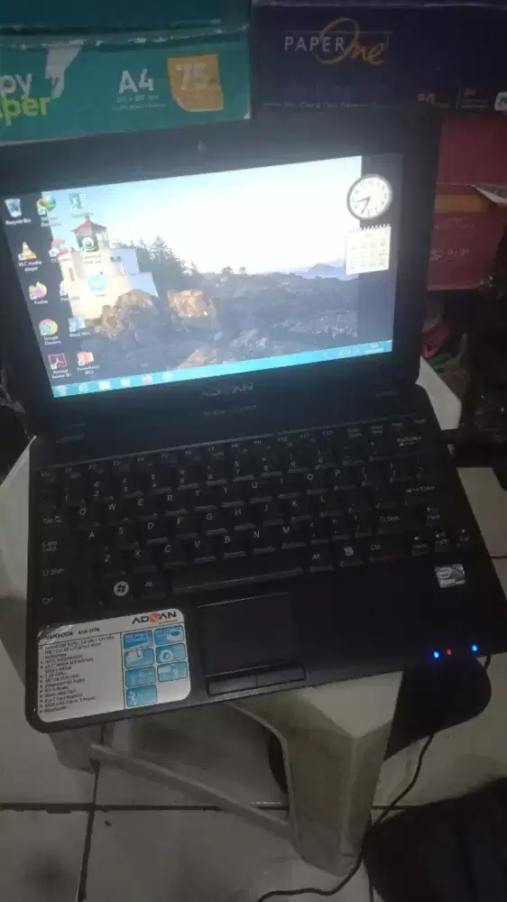 Advan atom ram 2gb hd 160gb batre +1jam