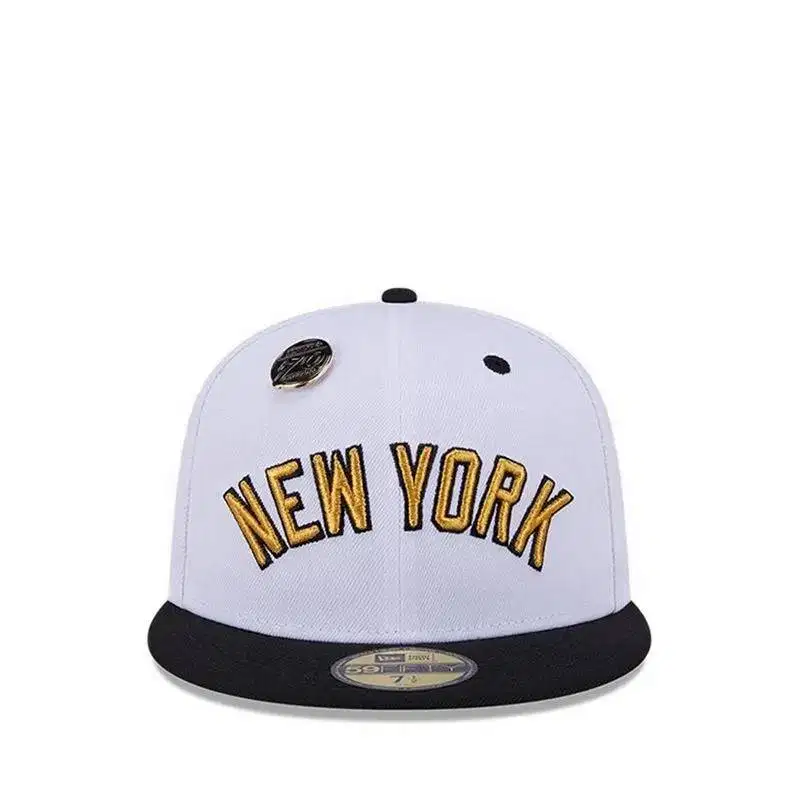 Topi New Era 59Fifty Day 70th Anniversary NY Yankees White 5950 Fitted