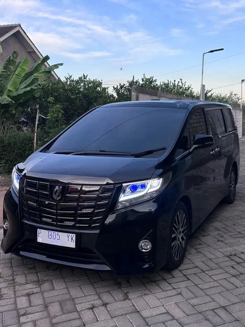 jual alphard 2.5 G 2015